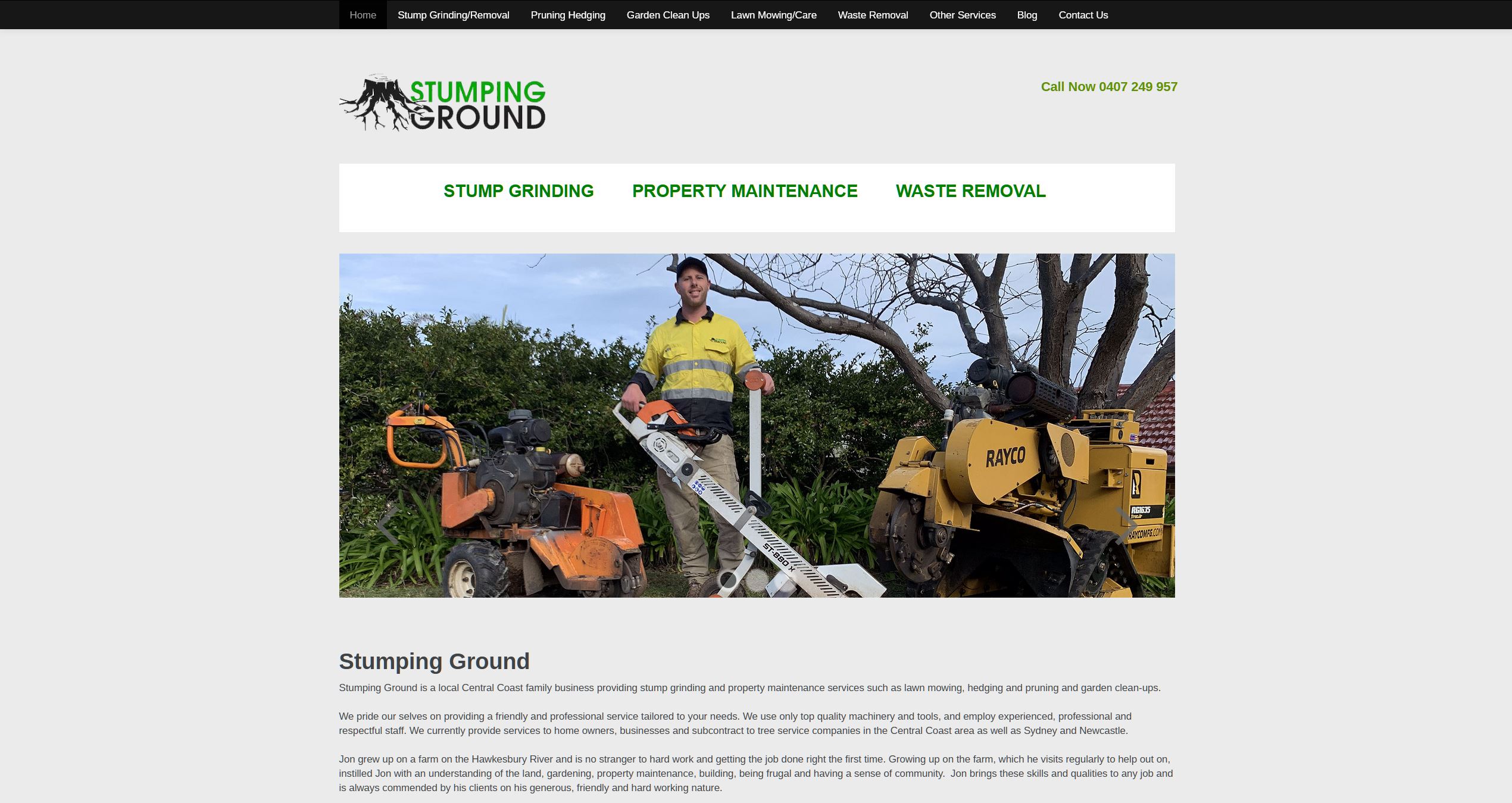 Stumping Ground