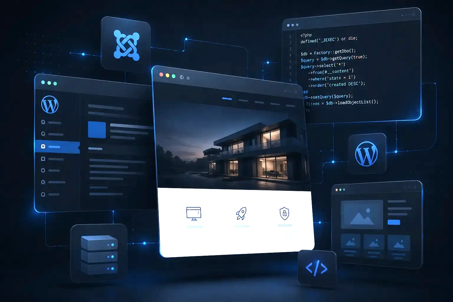 Web design by Craig Custom Joomla and WordPress Websites
